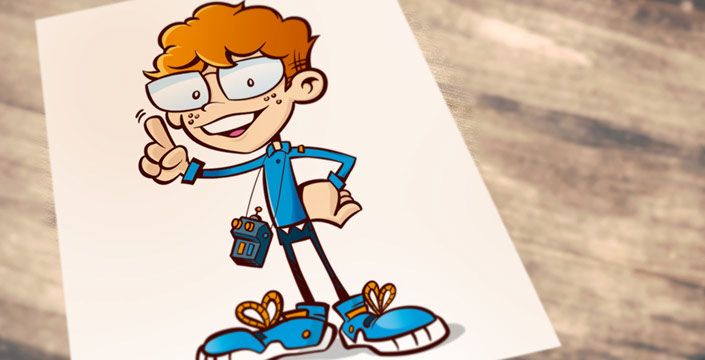 Tommi Süssmilch Illustration + Grafik komFOUR&nbsp; Sympathieträger Vektor