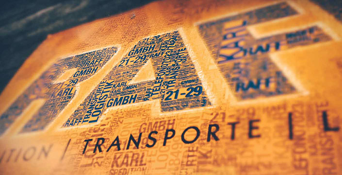 Tommi Süssmilch Illustration + Grafik RAFF Spedition Kalender Design